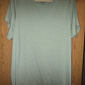 Torrid Mint Green Short Sleeve Top